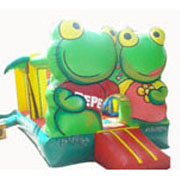 inflatable frog bouncer